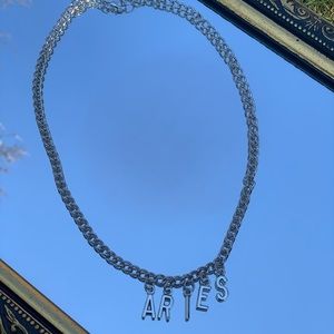 custom zodiac sign handmade chain necklace